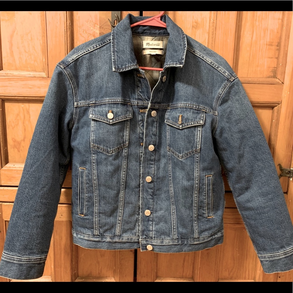 Madewell Quilted Jean Jacket